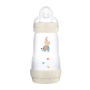 MamBaby - butelka dla niemowląt 260ml - anty-kolkowa - beżowa